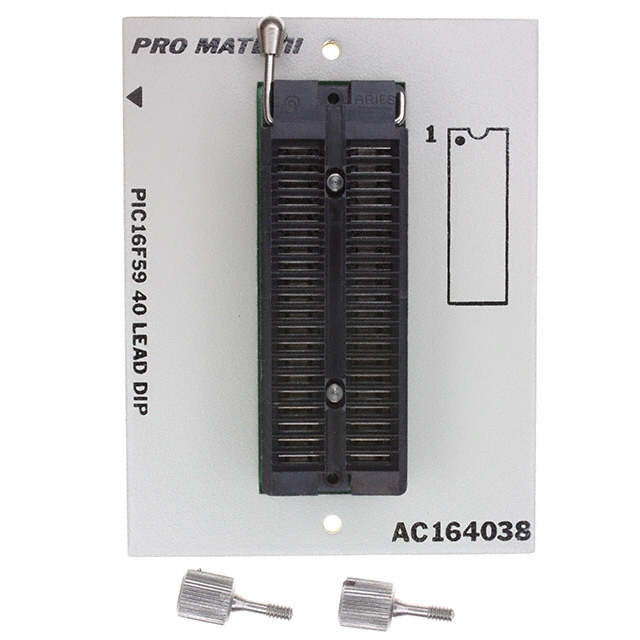 AC164038 Microchip Technology  Adaptateurs de programmation Sockets